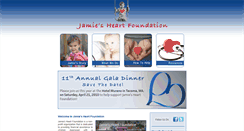 Desktop Screenshot of jamiesheart.org